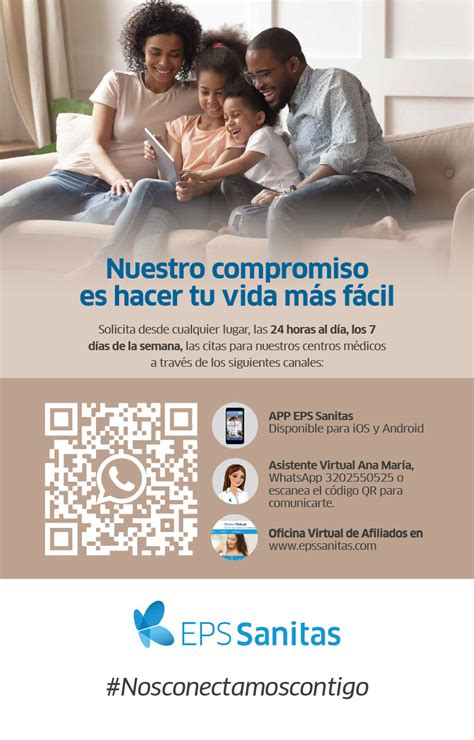 EPS Sanitas: Cómo solicitar citas por Internet y teléfonos